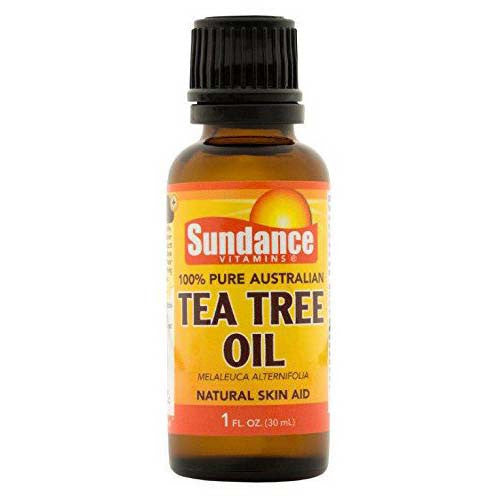 Sundance Vitamins 100% Pure Tea Tree Oil For Natural Skin Aid, 1 Oz